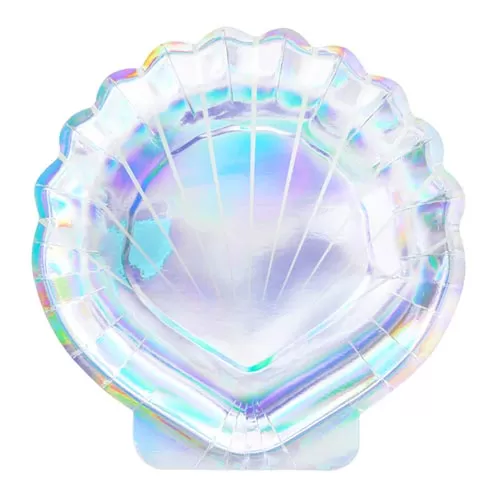 Тарелки бумажные Ракушка (6 шт) Тарелки бумажные Ракушка (6 шт)