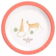 Тарелки Сафари (8 шт.)