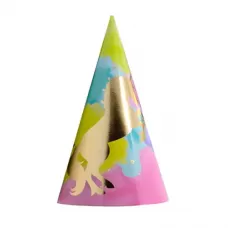 Колпачки Единорог золотой (6 шт.) Колпачки Единорог золотой (6 шт.)