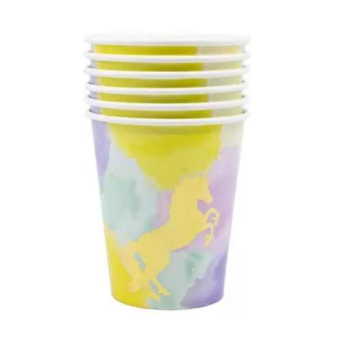 Стаканы Единорог золотой (6 шт.) Стаканы Единорог золотой (6 шт.)