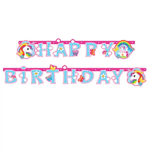 Гирлянда-буквы Единороги