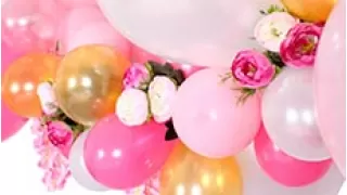 Как сделать гирлянду из шаров?