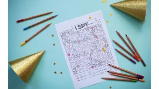 Игры-раскраски «Я шпион»