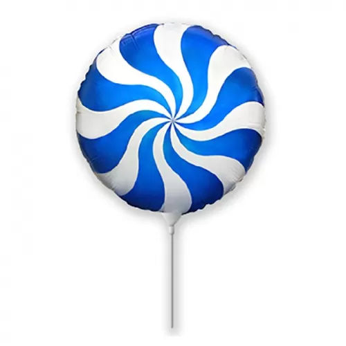 Мини-шар Леденец синий