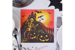 Салфетки Хэллоуин (20 шт.) Салфетки Хэллоуин (20 шт.)