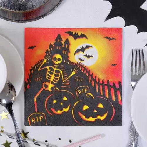Салфетки «Хэллоуин» (20 шт.) Салфетки «Хэллоуин» (20 шт.)