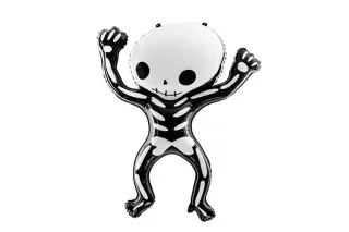 Шар Веселый скелет 84х100 см Шар Веселый скелет 84х100 см