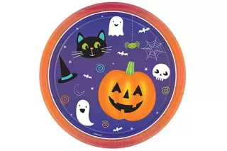 Тарелки Хэллоуин Друзья (8 шт.) Тарелки Хэллоуин Друзья (8 шт.)