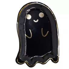 Тарелки Хэллоуин Привидение (6 шт.) Тарелки Хэллоуин Привидение (6 шт.)