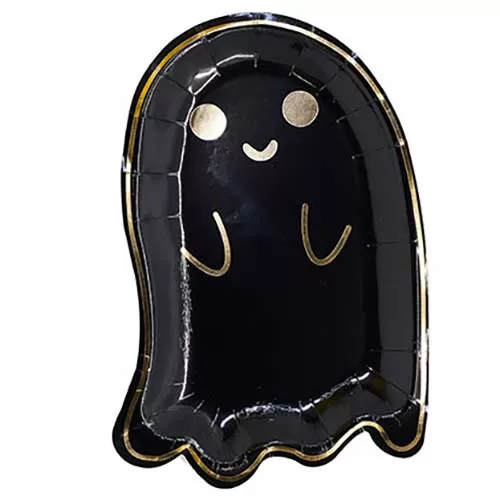 Тарелки одноразовые Хэллоуин Привидение (6 шт.) Тарелки одноразовые Хэллоуин Привидение (6 шт.)