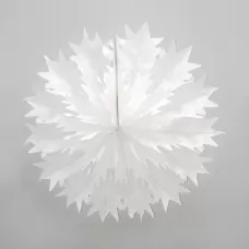 Фант Снежинка белая (45 см)