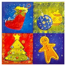 Салфетки Рождество (12 шт.) Салфетки Рождество (12 шт.)