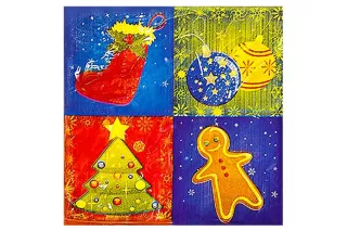 Салфетки Рождество (12 шт.) Салфетки Рождество (12 шт.)