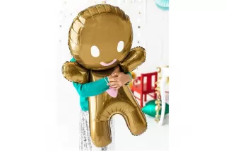 Шар Пряничный человечек 52x83 см Шар Пряничный человечек 52x83 см