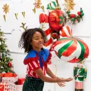 Шар Леденец красно-зеленый Шар Леденец красно-зеленый