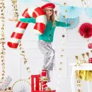 Шар Леденец-трость красный Шар Леденец-трость красный