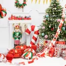 Шар Леденец-трость красный Шар Леденец-трость красный