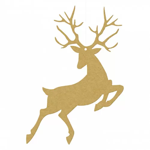 Олень Рудольф золотой (10 шт) Олень Рудольф золотой (10 шт)
