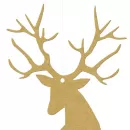 Олень Рудольф золотой (10 шт) Олень Рудольф золотой (10 шт)