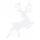 Олень Рудольф белый (10 шт) Олень Рудольф белый (10 шт)