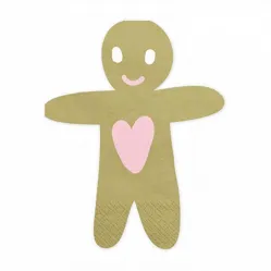 Салфетки Пряничный человечек (20 шт.)