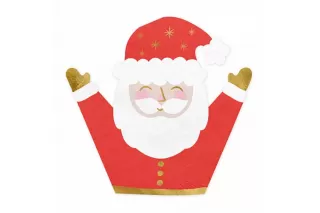 Салфетки Санта Клаус (20 шт.) Салфетки Санта Клаус (20 шт.)