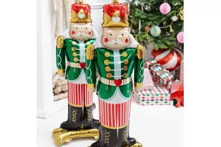 Шар Щелкунчик на подставке 34х85 см Шар Щелкунчик на подставке 34х85 см