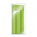 Гирлянда Тассел зеленая киви, 12 кисточек