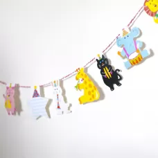 Гирлянда «Зверята»  Гирлянда «Зверята»