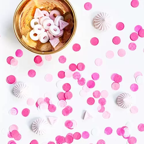 Конфетти Микс розовые Конфетти Микс розовые