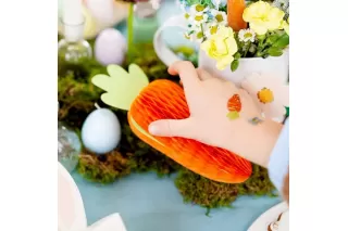 Фигура бумажная Морковь Фигура бумажная Морковь