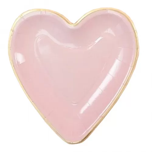 Тарелки бумажные Сердце (6 шт.)  Тарелки бумажные Сердце (6 шт.)