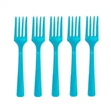 Вилки голубые (20 шт.) Вилки голубые (20 шт.)