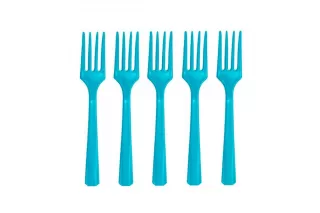 Вилки голубые (20 шт.) Вилки голубые (20 шт.)