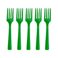 Вилки зеленые (20 шт.) Вилки зеленые (20 шт.)