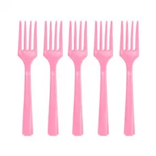 Вилки розовые (20 шт.) Вилки розовые (20 шт.)