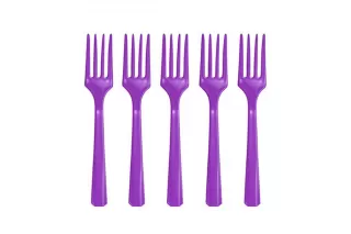 Вилки фиолетовые (20 шт.) Вилки фиолетовые (20 шт.)