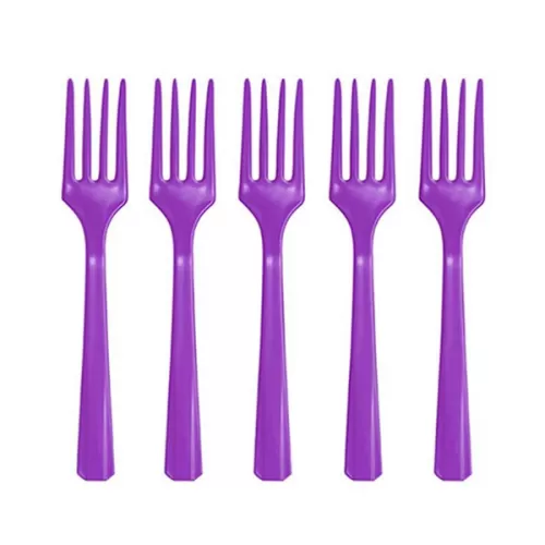 Вилки фиолетовые (20 шт.) Вилки фиолетовые (20 шт.)
